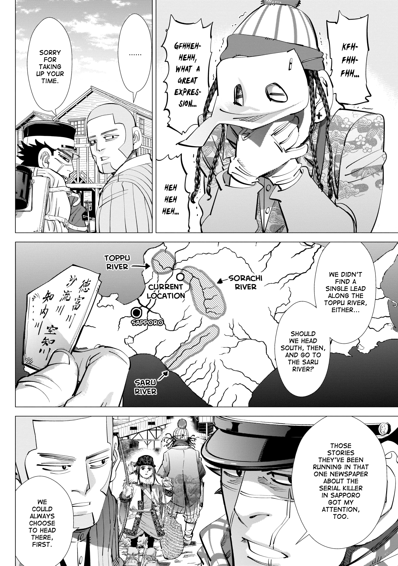 Golden Kamui Chapter 233 12